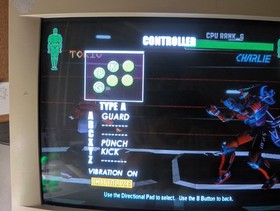 Sega Dreamcast Arcade Stick Controller HKT-7300 w/ Box - Cleaned, Greased