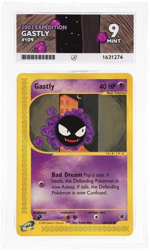 ACE 9 Gastly 109/165 2002 Expedition Pokemon Mint