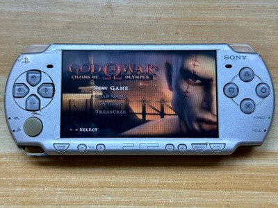 Sony PlayStation Portable PSP 2001 Ice Metallic Silver Handheld System Console