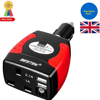 Kompakter 150W Auto Wechselrichter mit Dual USB & AC Power für Travel Essentials