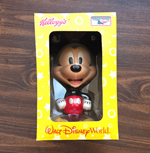 Kellogg's Disney Mickey Mouse Bobble Head Figure in Box 2002