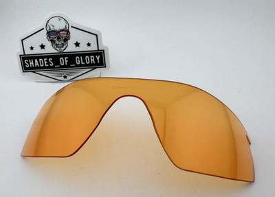 OAKLEY RADARLOCK PITCH PERSIMMON SHIELD LENS SUNGLASSES AUTHENTIC OEM NEW RARE