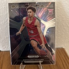 2024-25 Panini Prizm Draft Picks - Deep Space Zaccharie Risacher #12 (RC)