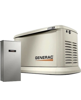 #ad Generac Guardian 26kW Standby Generator w 200 amp Transfer Switch 7291 new $1625.00