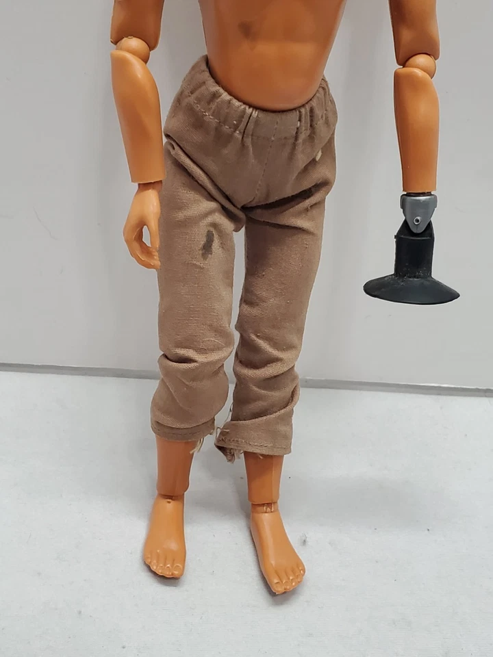 Figura de acción JJ ARMES rara de colección hecha por Ideal con accesorio manual de succión Foto 4 de 4