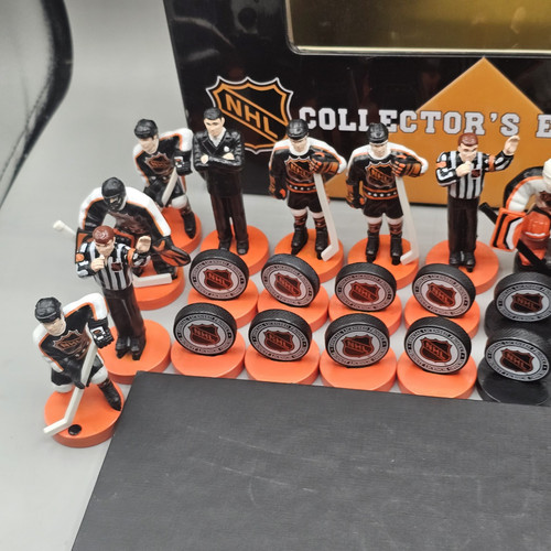 Set Scacchi NHL Collector's Edition Arancione, Bianco e Nero 100% Completo - Foto 10 di 17