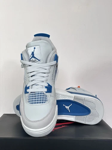 Taglia 8 Air Jordan 4 Retro 2024 Blu Militare