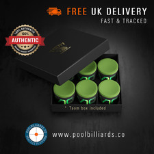 Taom V10 Chalk Green 6 Pack – Pool Chalk / Snooker Chalk