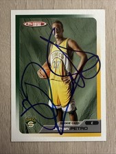2006 Topps Total Johan Petro Signed Autographed Rookie Card Seattle Super Sonics. rookie card picture