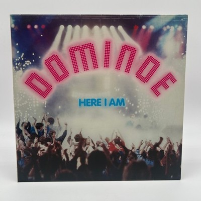 Dominoe   Here i Am - Maxi Single Vinyl Schallplatte - VG+