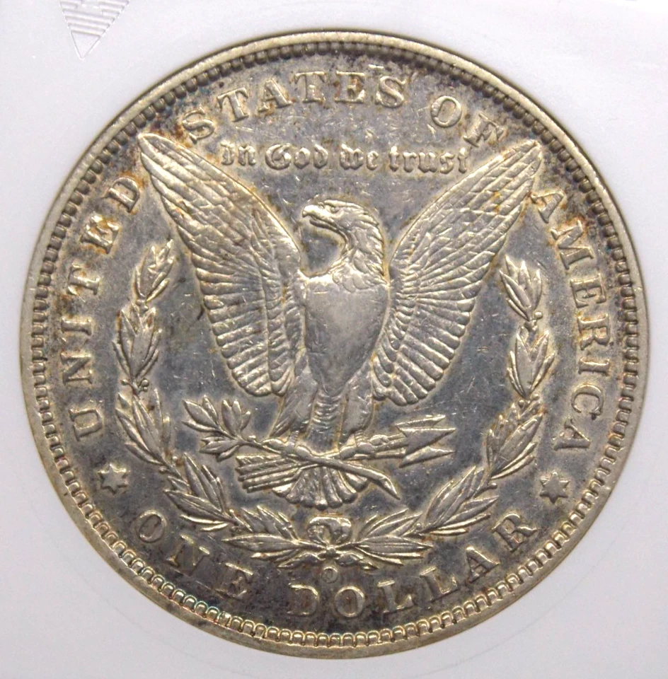 1888 "O" Morgan SILVER Dollar *HOT LIPS* VAM-4 DDO $1 ANACS EF45 #307 XF Top-100 - Image 2 of 4