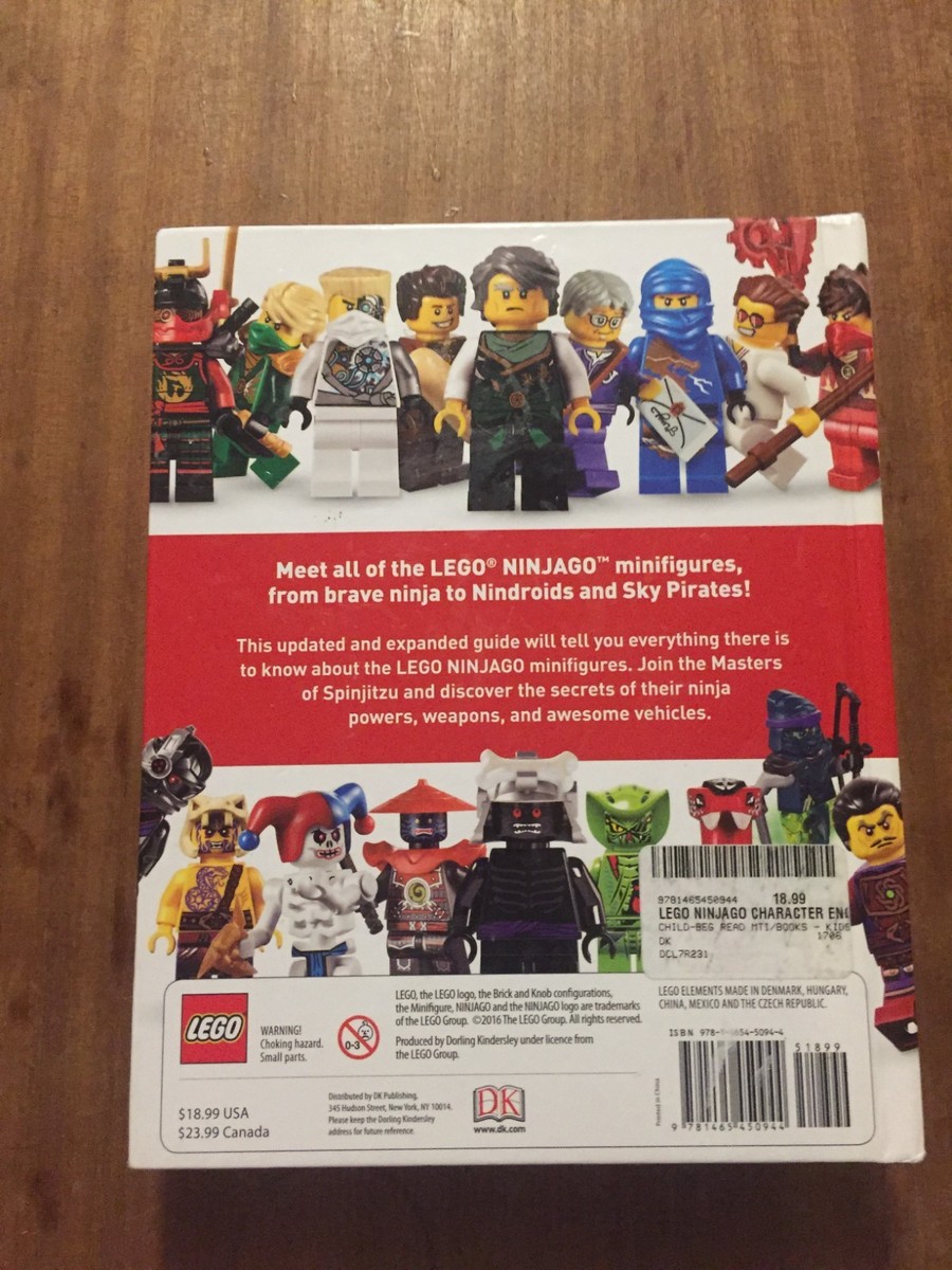 Lego Ninjago Character Encyclopedia With Jay Exclusive Minifigure