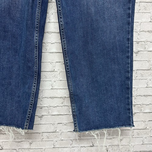 Calvin Klein Jeans Damen Größe 14/32 Medium Wash Raw Hem High Rise - Bild 5 von 13