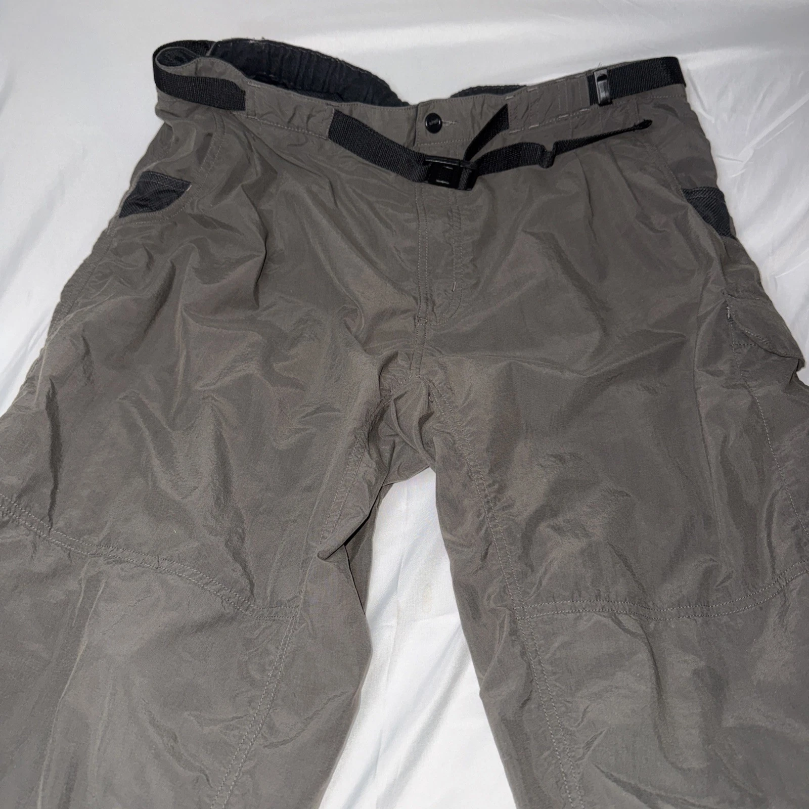 Magellan Outdoors Men’s Classic Fit 2XL Performance Hiking Pants Olive Mesh Line