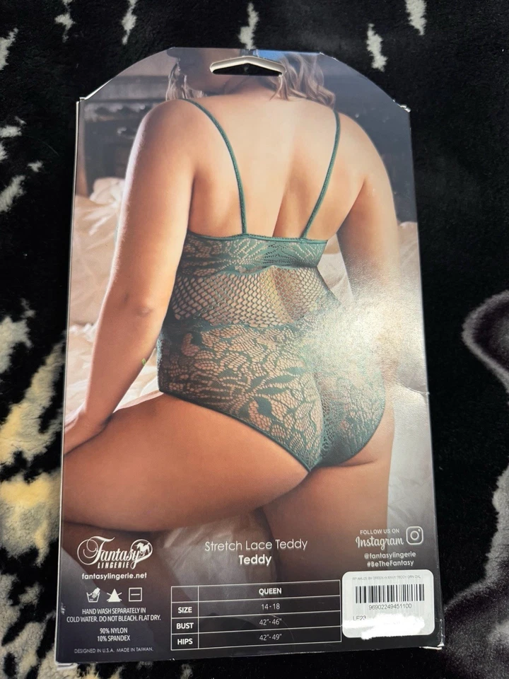 VIXEN by "Fantasy Lingere" Queen size (New) / (Unopened) - Image 2 of 2