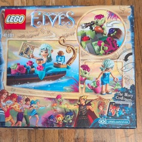 LEGO Elves Naida's Gondola & the Goblin Thief 41181 Complete Set 67pcs Ages 7-12