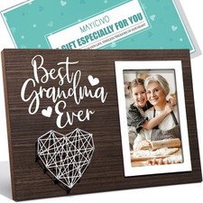 Grandma Gifts Picture Frame, Christmas Best Ever, Multicolor