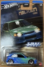 2024 Hot Wheels Silver Series 99 Honda Civic Type R Ek9 Falken - Speed Graphics 2024 Hot Wheels Silver Series 99 Honda Civic Type R Ek9 Falken - Speed Graphics