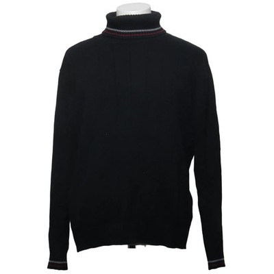 Basic Line, Rollkragenpullover, Größe: 52/54, Schwarz, Baumwolle, Einfarbig #zIt