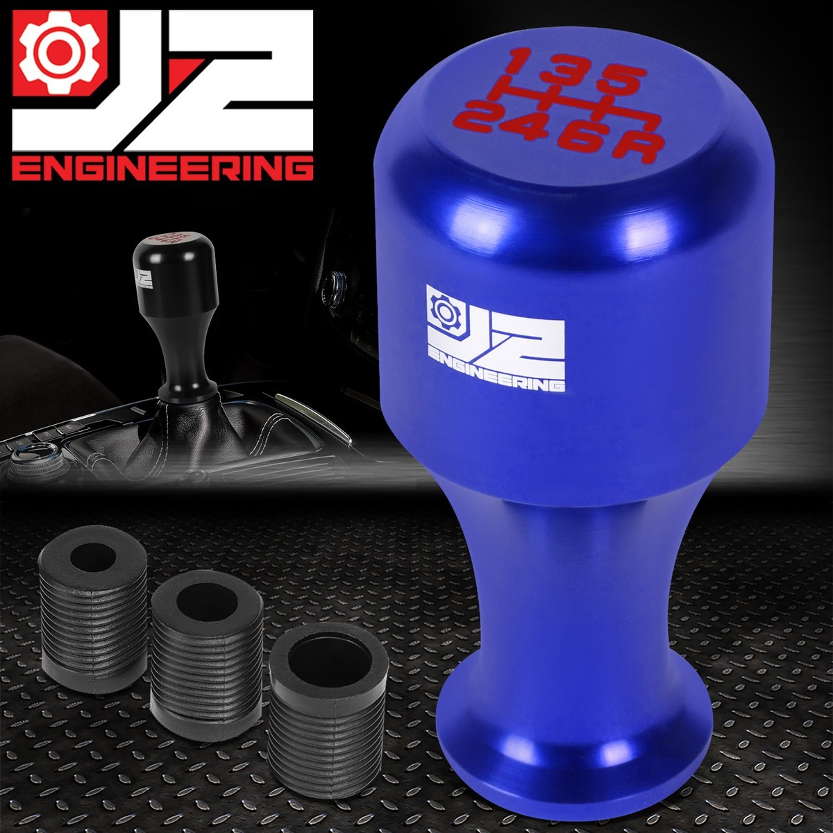 J2 6-SPEED MT MANUAL TRANSMISSION ALUMINUM CYLINDRICAL WINE