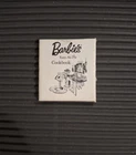 Vtg Barbie Learns to Cook Easy As Pie Cookbook Cardboard Mattel Hostess set