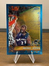 2001-02 Topps Chrome - Michael Jordan #95 BEAUTIFUL SHARP CENTERED bulls wizards