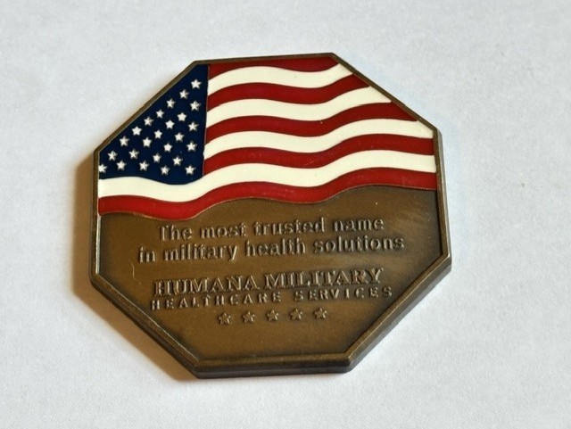Challenge Coin - Us Military - Humana Healthcare Military Services