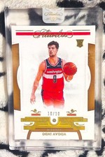 2020 Panini Flawless Deni Avdija Gold #84 10/10 Rookie RC
