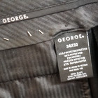 George size 34x32 black dress pants for men — photo 4