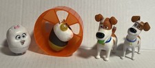 The Secret Life Of Pets 2 Lot Of 4 McDonalds Happy Meal Toys 2019