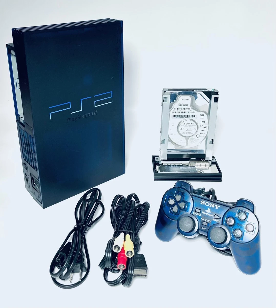 Sony PlayStation 2 NTSC-J Blue Video Game Consoles for sale - eBay