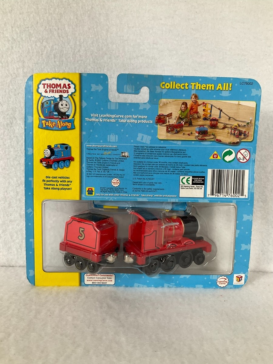 Learning Curve Thomas Take Along N Play Die Cast Train James