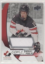 2019 Upper Deck Team Canada Juniors Jersey Samuel Poulin #9 hk5