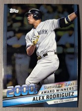 2020 Topps - Decades Best Chrome Award Winners Alex Rodriguez #DBC-84