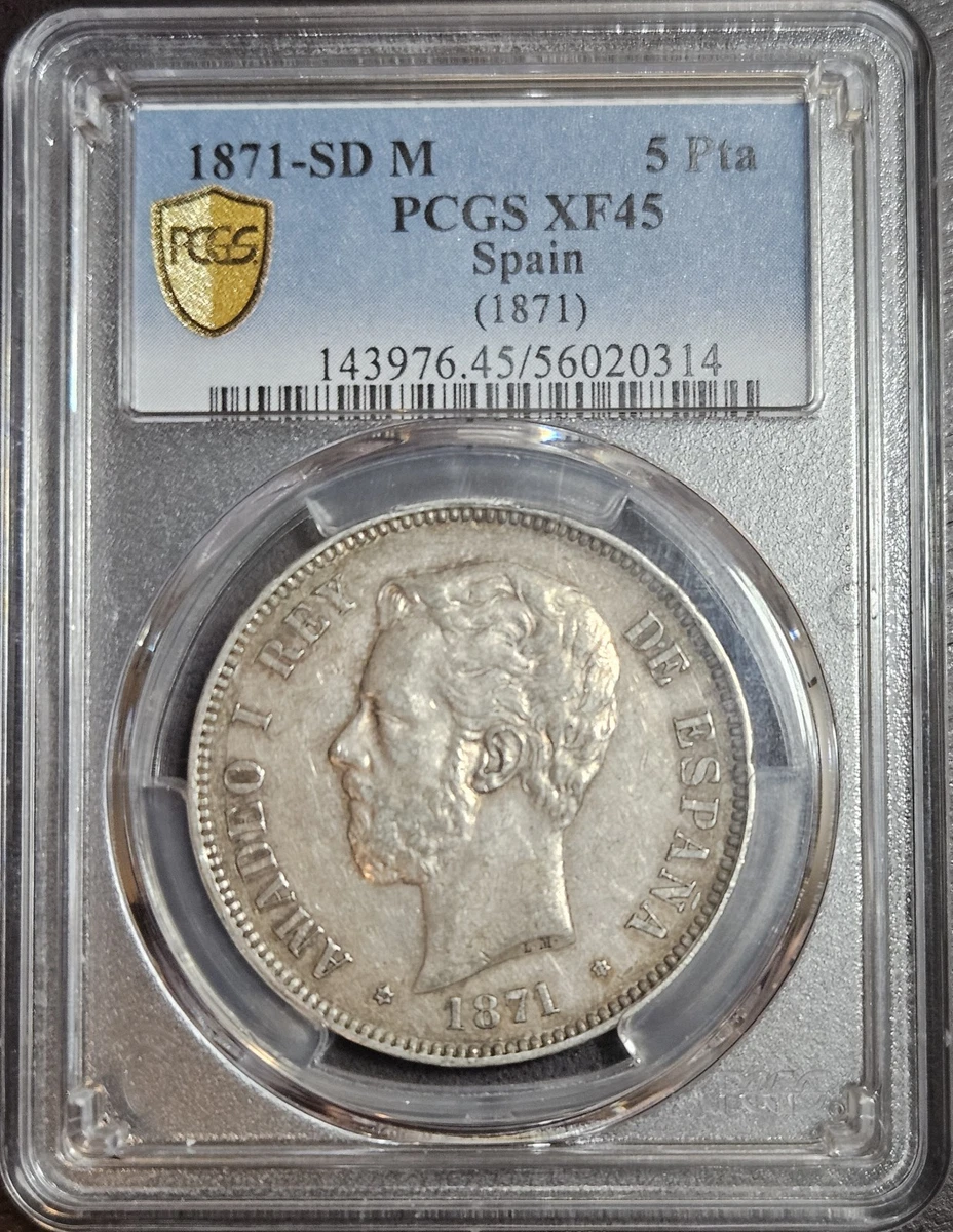 1871 Year Spanish Coins for sale | eBay
