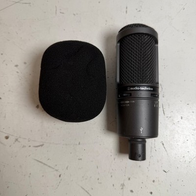 Audio-Technica AT2020USB+ Gray Unidirectional Cardioid Condenser USB Microphone