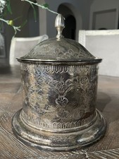 Silverplate Tea Caddy In Silver Plated Collectibles for sale | eBay