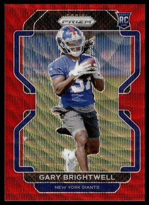 2021 Panini Prizm Red Wave Gary Brightwell 026/149 #400