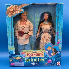 VTG Disney's Pocahontas Spirit of Love Gift Set Dolls 1995 Mattel 14051 NRFB