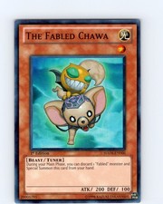 Yu-Gi-Oh TCG The Fabled Chawa HA04-EN006 1st Edition Super Rare Card NM