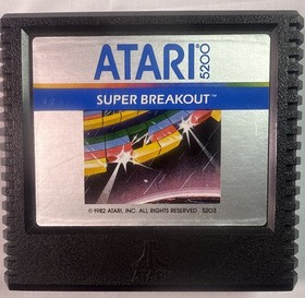 Lot of (6) Atari 5200 Games with Original Switch Box and a T V RF Adapter.