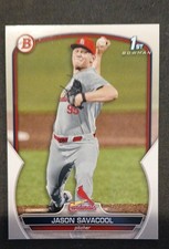2023 Bowman Draft - Jason Savacool #BD-200 (RC)