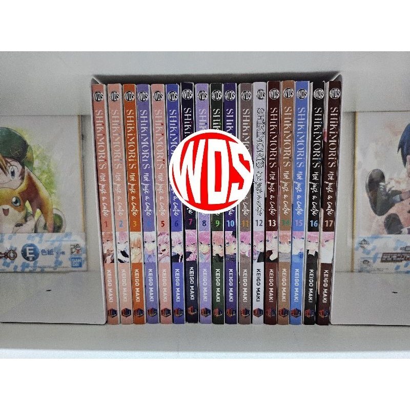 Shikimori's Not Just a Cutie Manga Vol. 1-17 English Version Full