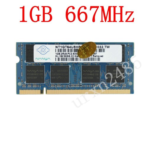 NANYA 16GB 8GB 4GB 2GB PC2-5300S SODIMM DDR2 667MHz Laptop PC Memoria RAM SP - Imagen 14 de 15