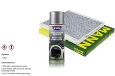 MANN-Innenraum-Filter+Presto Klima-Reiniger für Volvo V40 Kombi VW S40 I VS