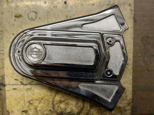 Harley Davidson Hinterachse Abdeckung Chrom Rechts