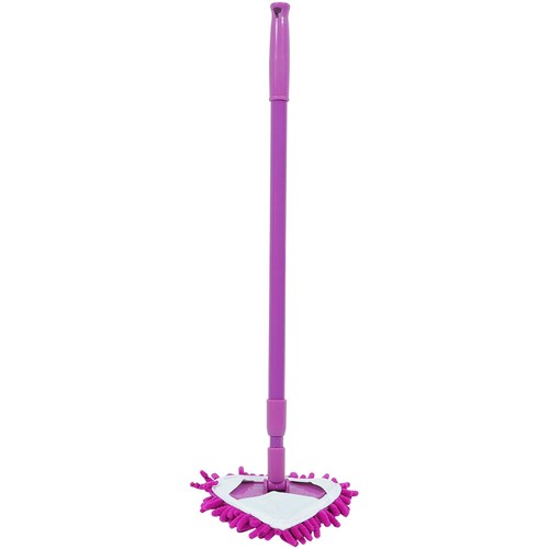 Triangular Cleaning Mop for Car Home Washing Glass Flat Floors Windows Cleaning - 第 2/5 張圖片