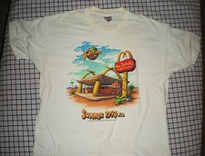 VTG Mcdonalds Rocdonalds Single Stitch Shirt Adult Promo 90s 1994 Flintstones XL