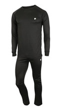 Nevica - Womens Active Baselayer set - Black - Ladies size MEDIUM
