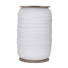 White Fold Over Elastic 5/8 (15mm) 100yd | El...